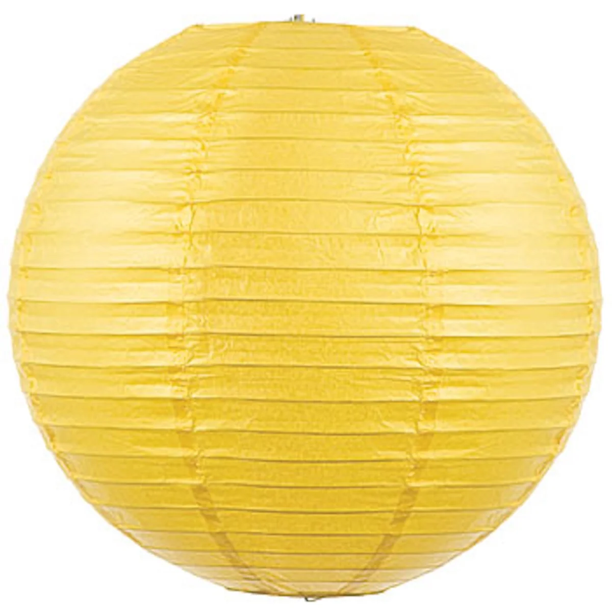 Yellow round paper lantern for weddings and parties